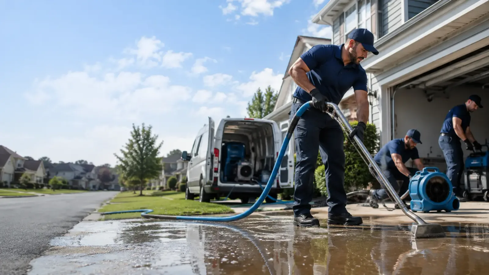 Flood Damage Restoration in Bronte, TX